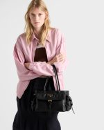 Medium Prada Explore nappa leather tote bag - Image 2